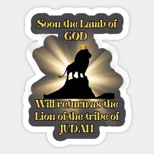 Lion of Judah Sticker